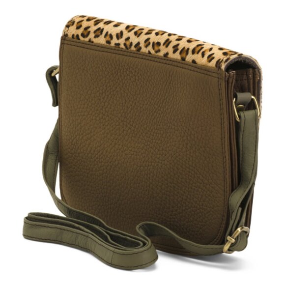 SORUKA Leather Tilly Animal Print Crossbody - Picture 3 of 4